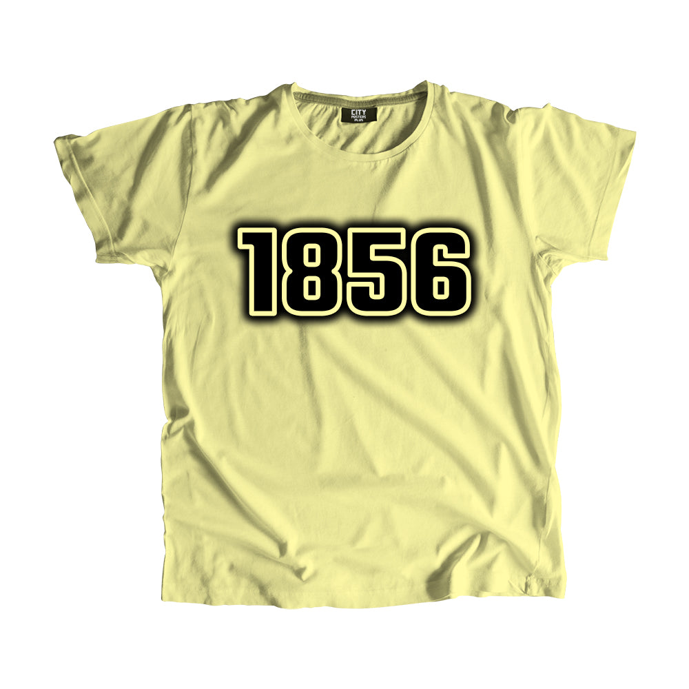 1856 Year Men Unisex T-Shirt (Butter Yellow)