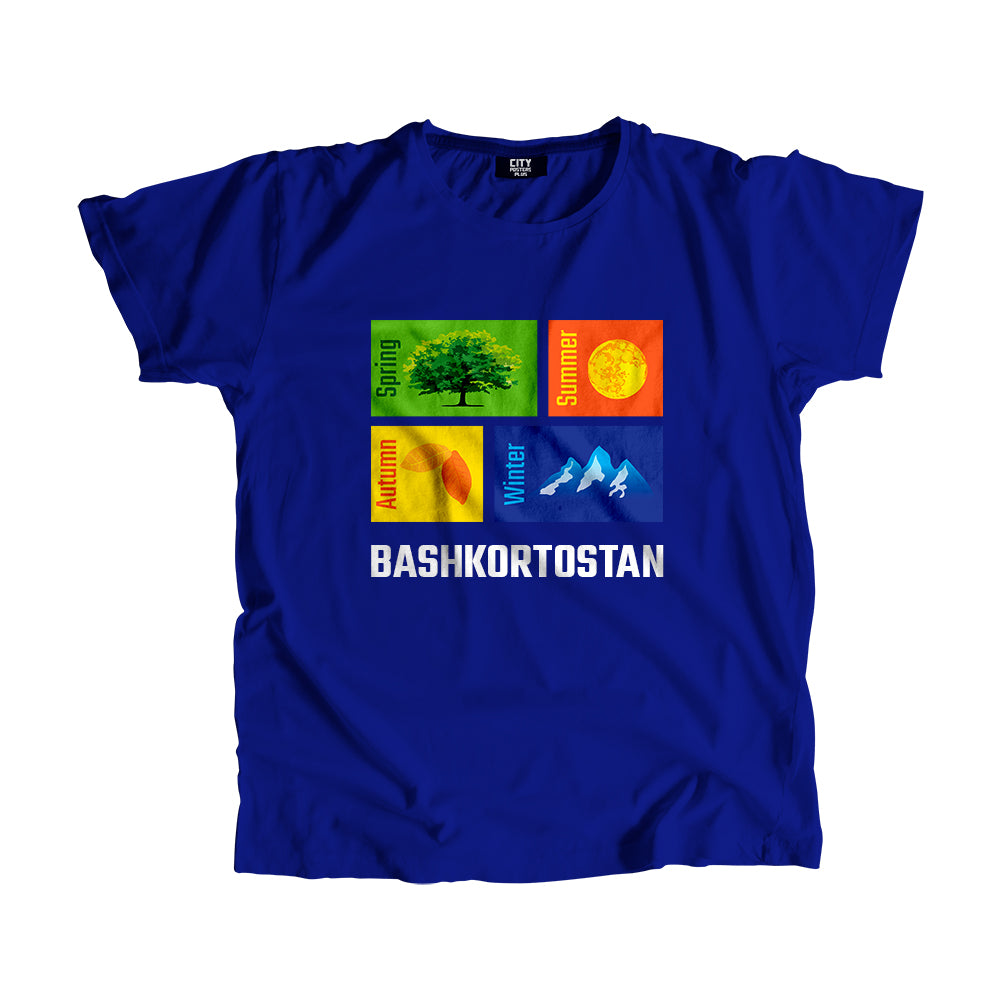 BASHKORTOSTAN Seasons Men Unisex T-Shirt (Royal Blue)