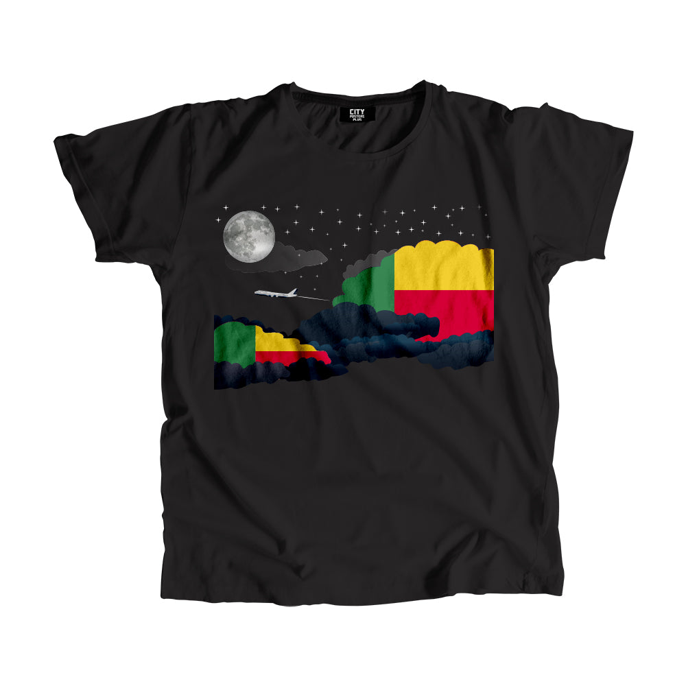Benin Night Clouds Men Unisex T-Shirt