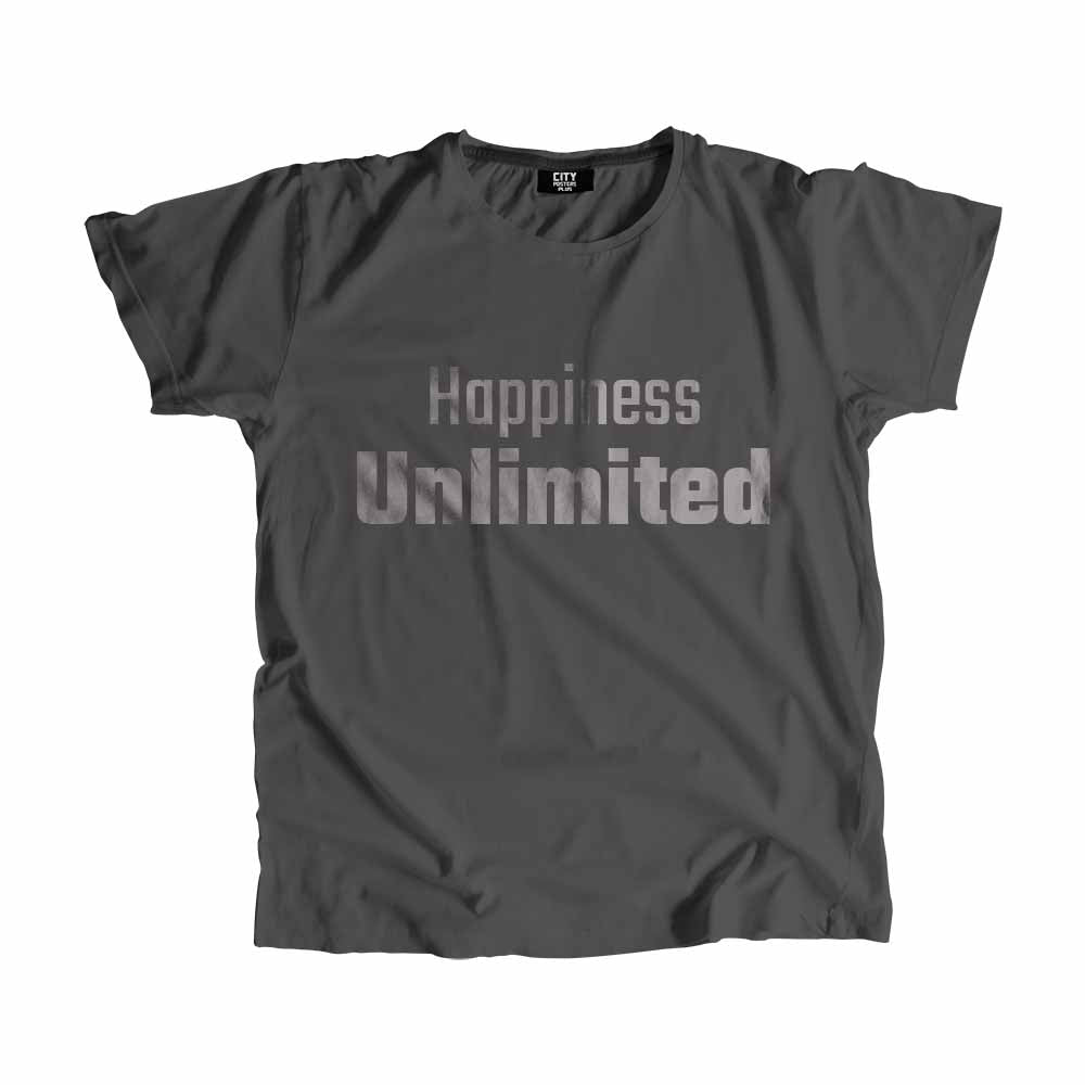 Happiness Unlimited Men Unisex T-Shirt