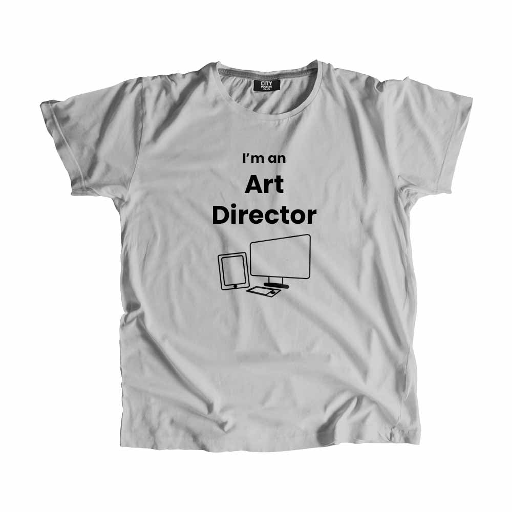 Art Director Men Unisex T-Shirt (Melange Grey)