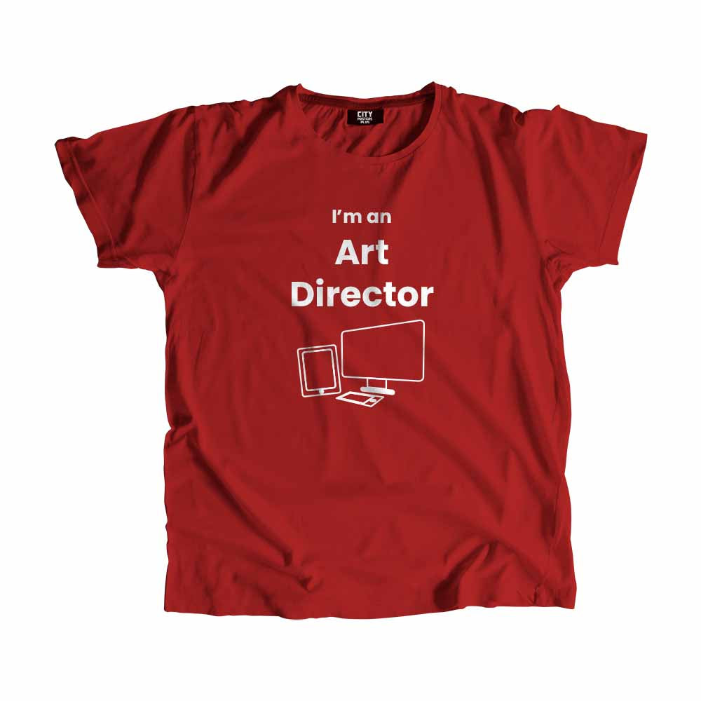Art Director Men Unisex T-Shirt (Red)