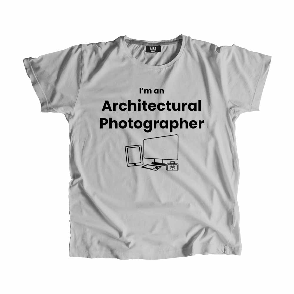 Architectural Photographer Men Unisex T-Shirt (Melange Grey)
