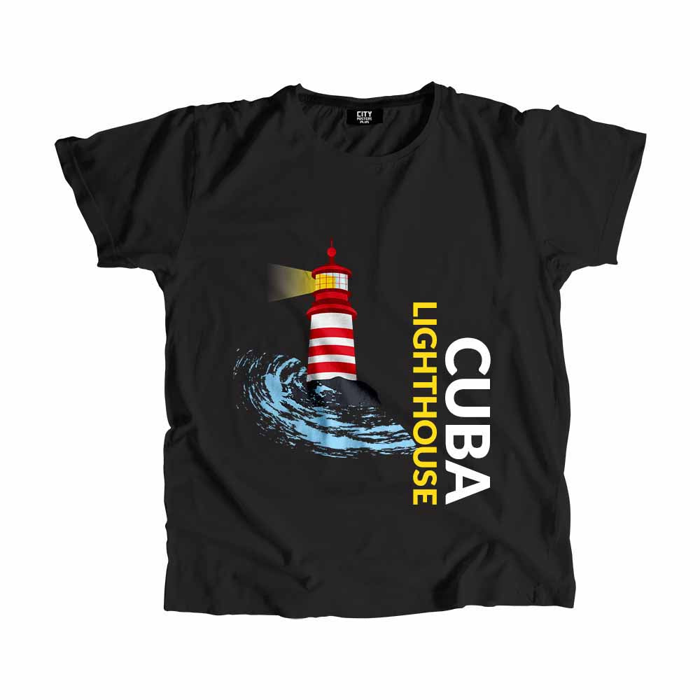 CUBA Lighthouse Men Unisex T-Shirt