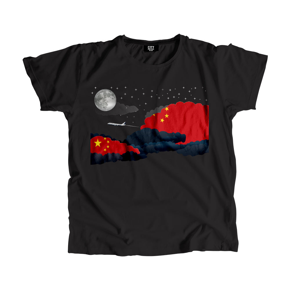 China Night Clouds Men Unisex T-Shirt