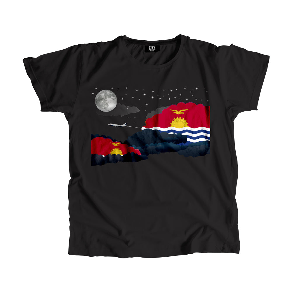 Kiribati Night Clouds Men Unisex T-Shirt