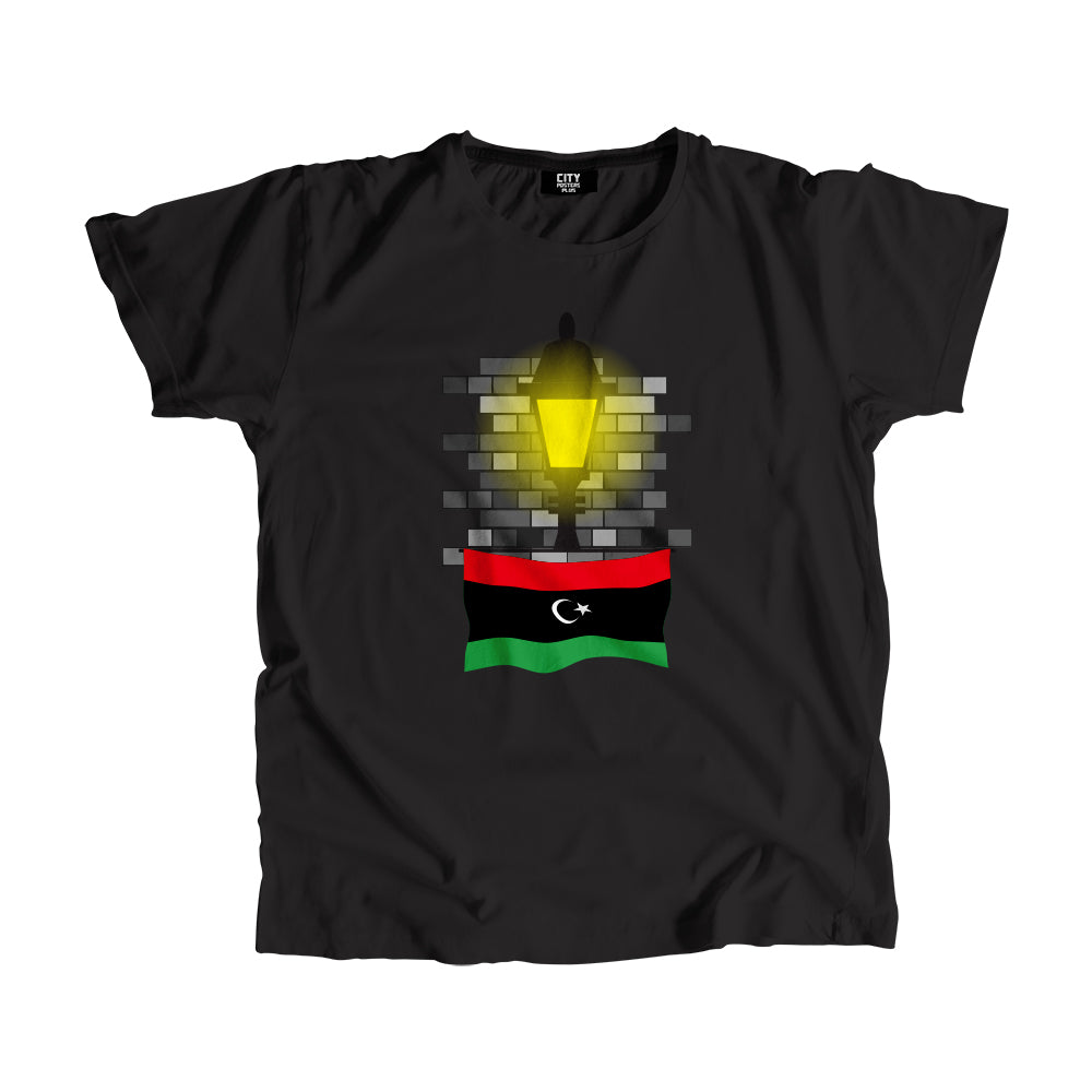 Libya Street Lamp Bricks Men Unisex T-Shirt