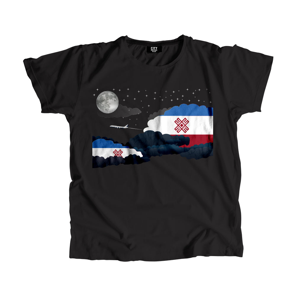 Mari El Night Clouds Men Unisex T-Shirt