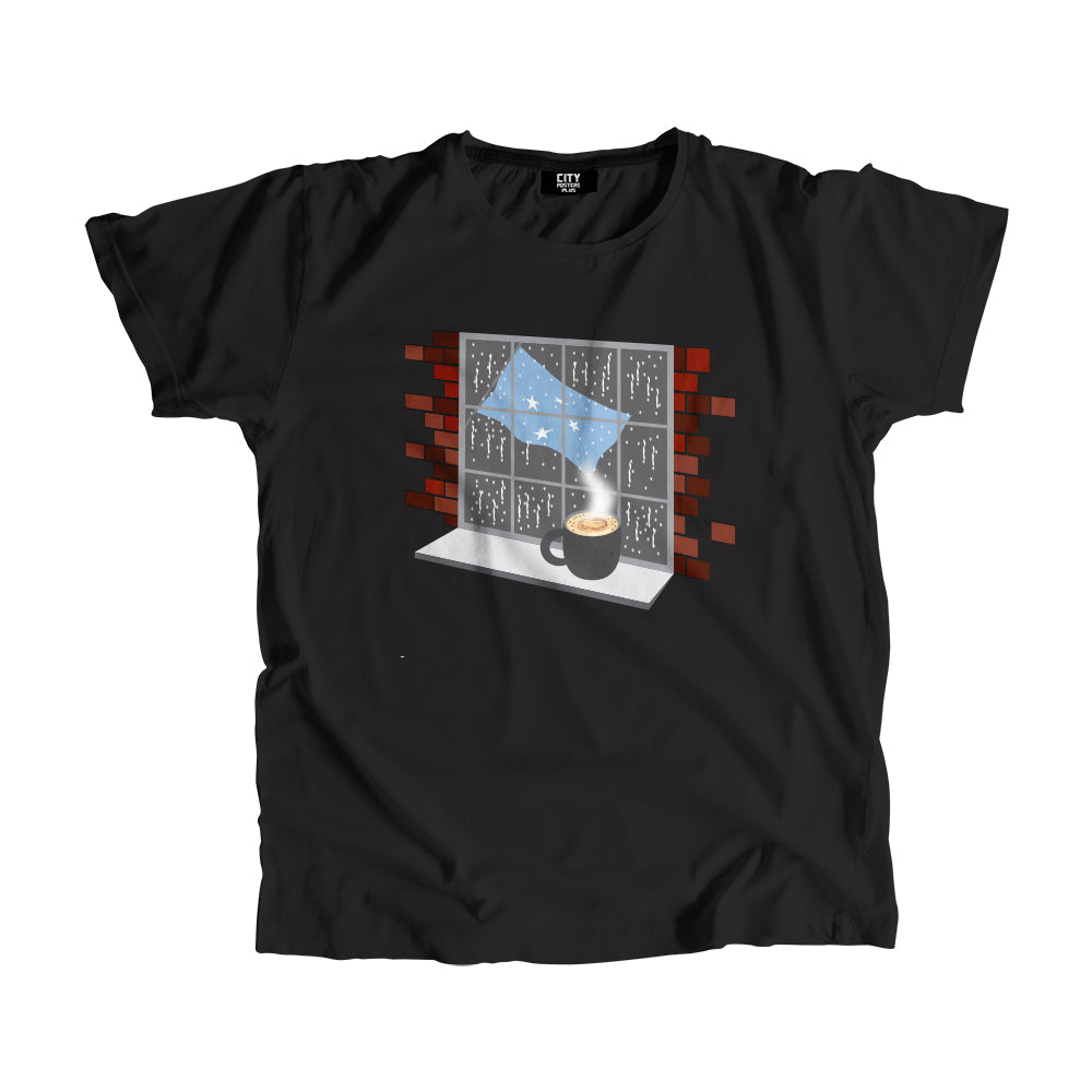Micronesia Federated States Coffee Rain Men Unisex T-Shirt