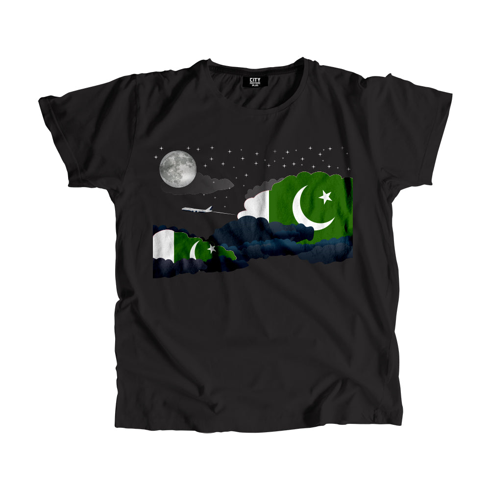Pakistan Night Clouds Men Unisex T-Shirt