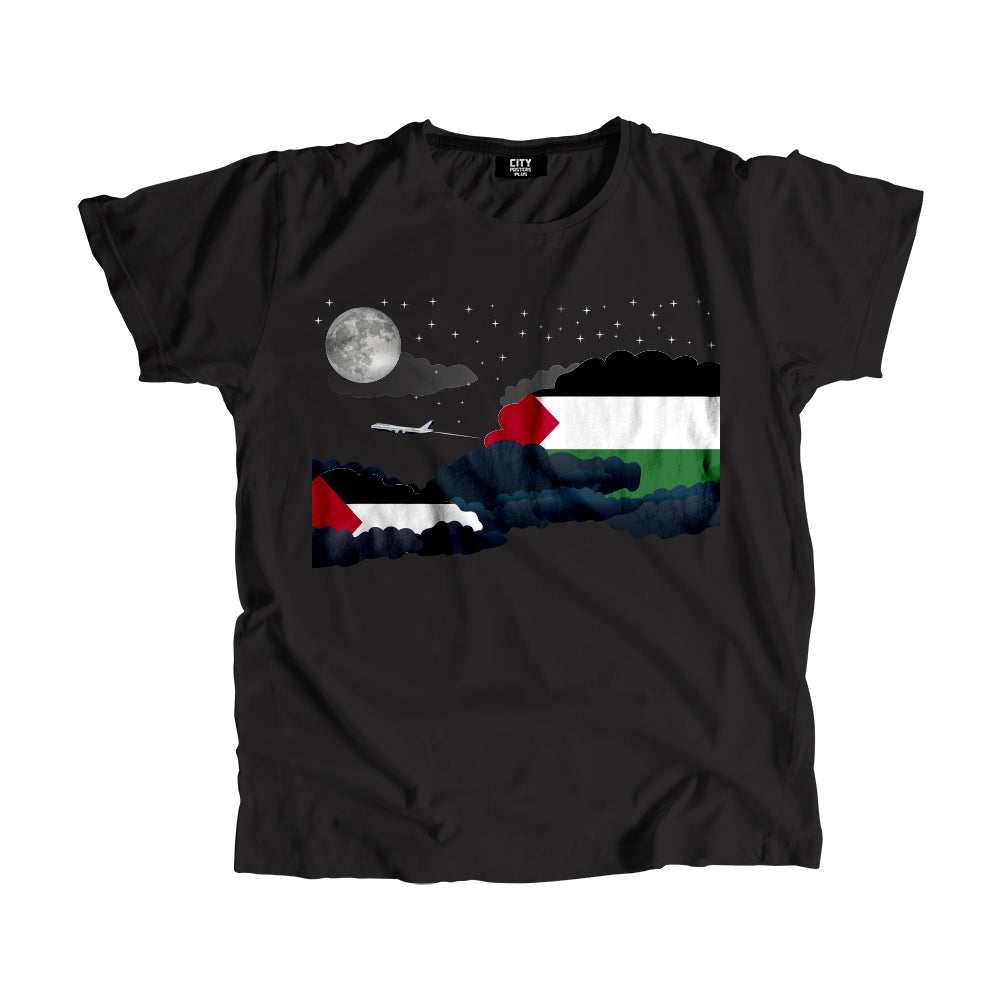 Palestine Night Clouds Men Unisex T-Shirt