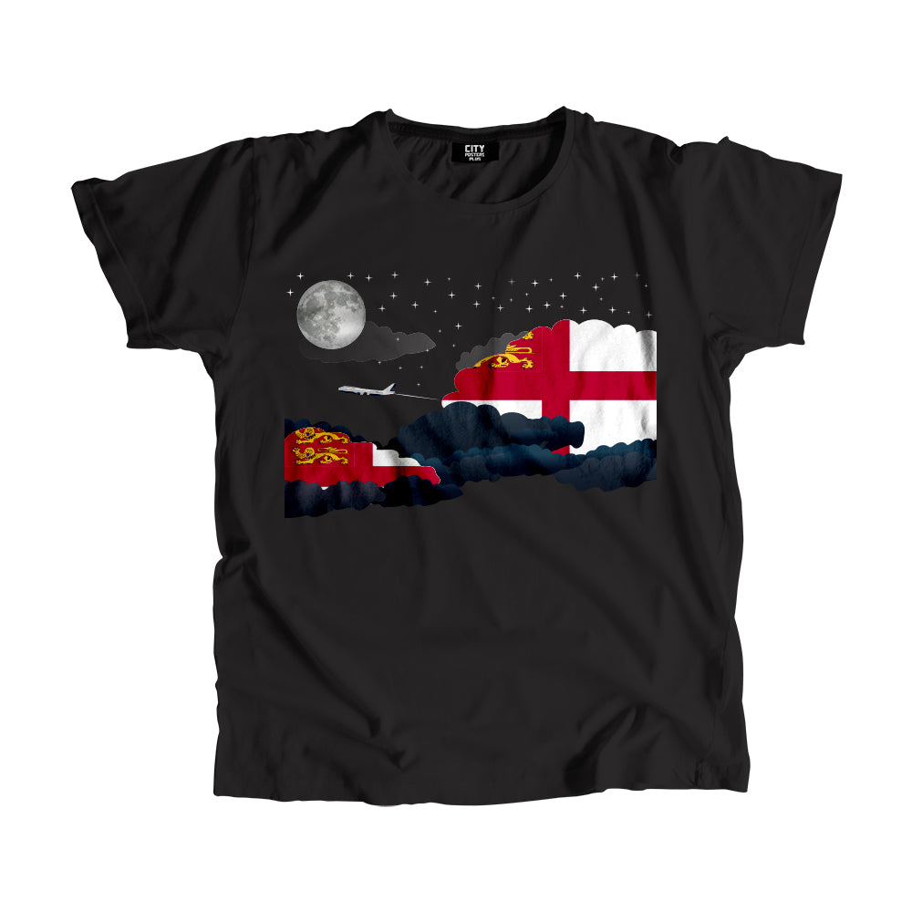Sark Night Clouds Men Unisex T-Shirt
