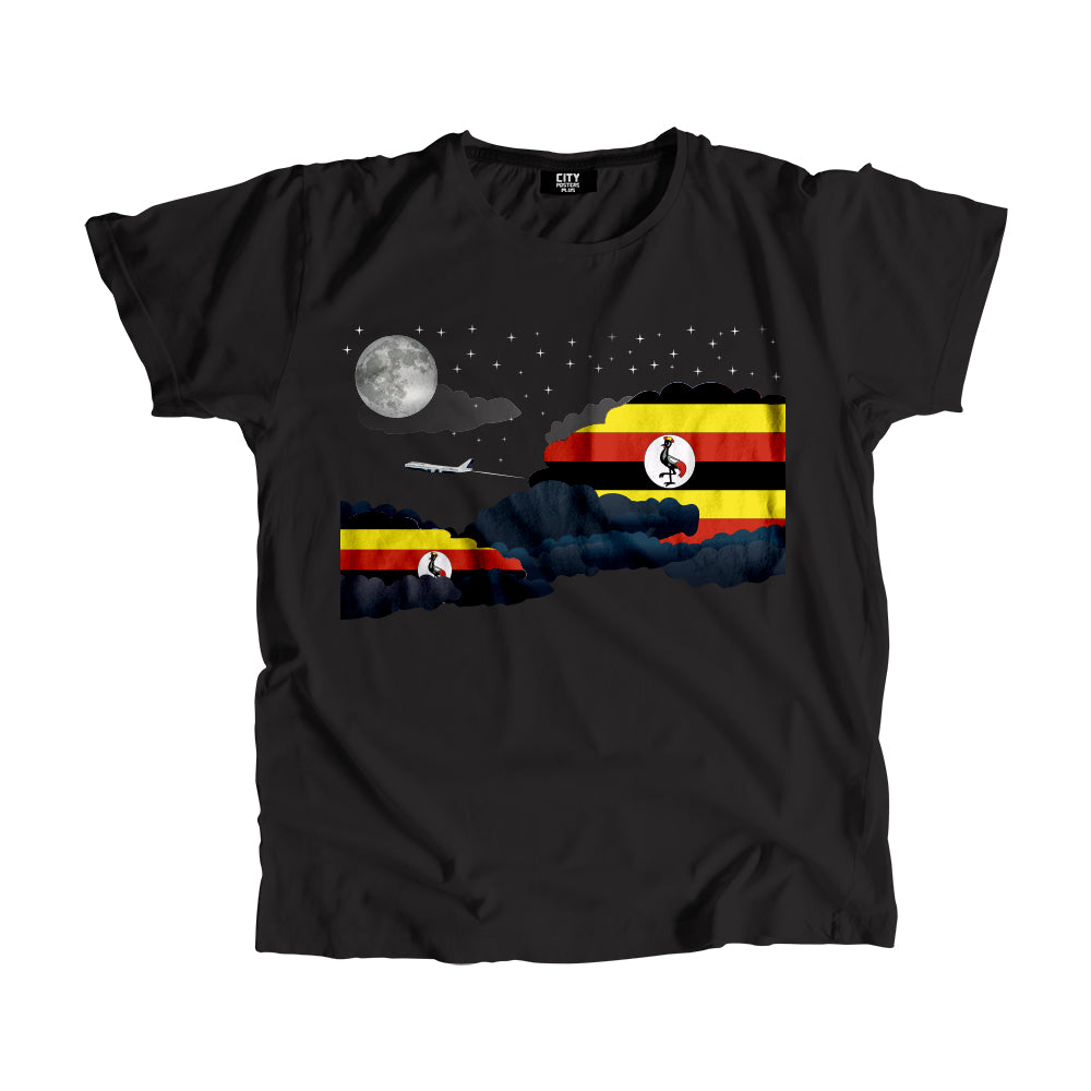 Uganda Night Clouds Men Unisex T-Shirt
