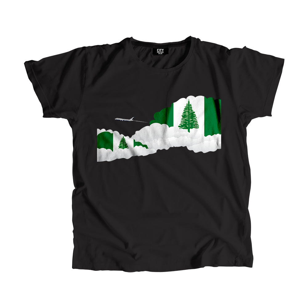 Norfolk Island Day Clouds Men Unisex T-Shirt