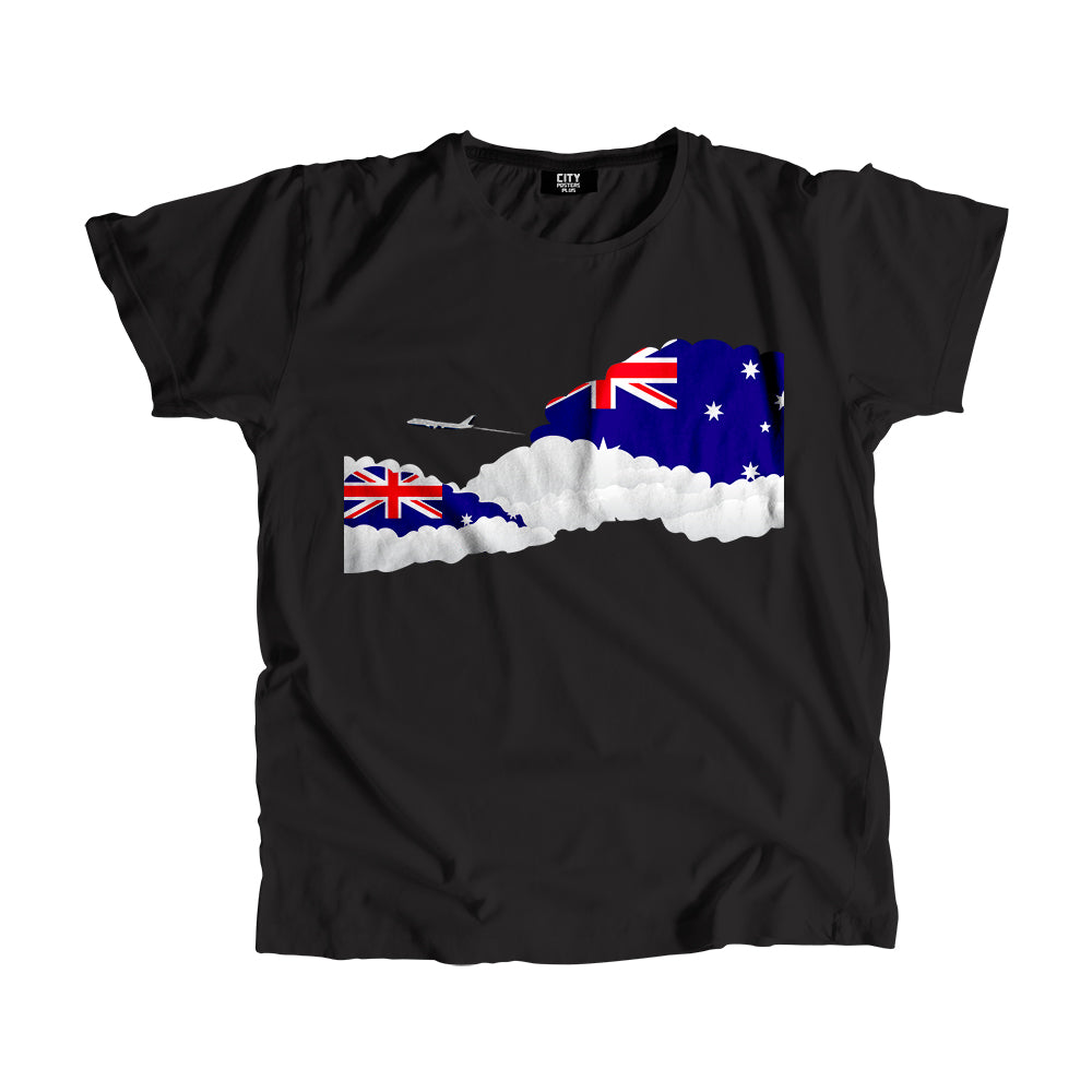 Australia Day Clouds Men Unisex T-Shirt