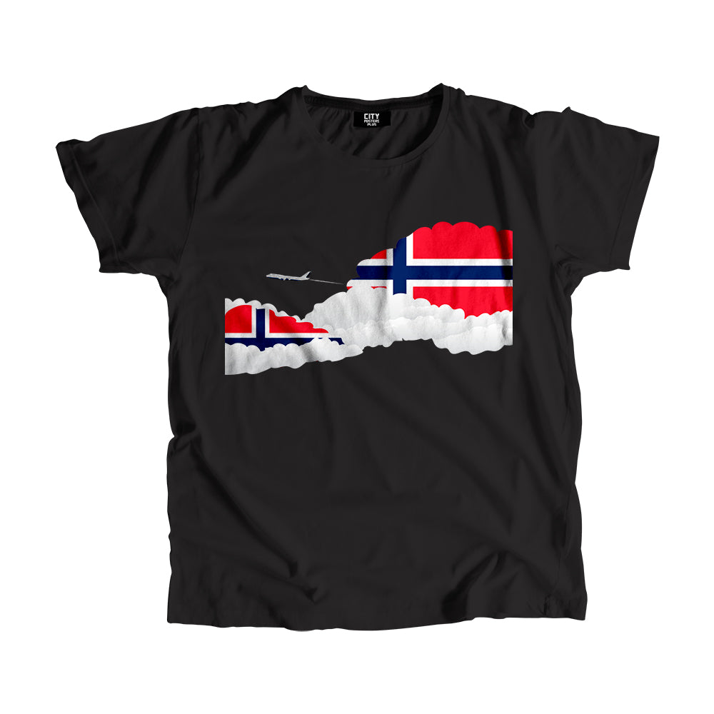 Norway Day Clouds Men Unisex T-Shirt