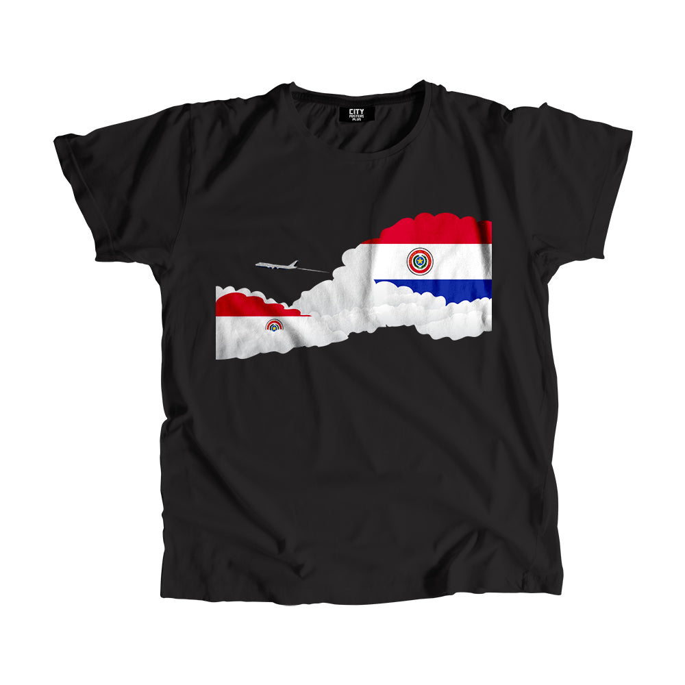 Paraguay Day Clouds Men Unisex T-Shirt