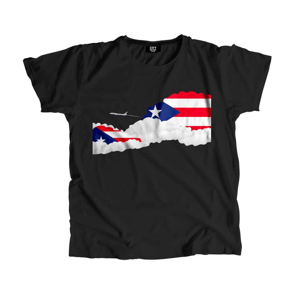 Puerto Rico Day Clouds Men Unisex T-Shirt