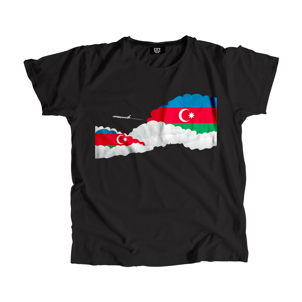 Azerbaijan Day Clouds Men Unisex T-Shirt