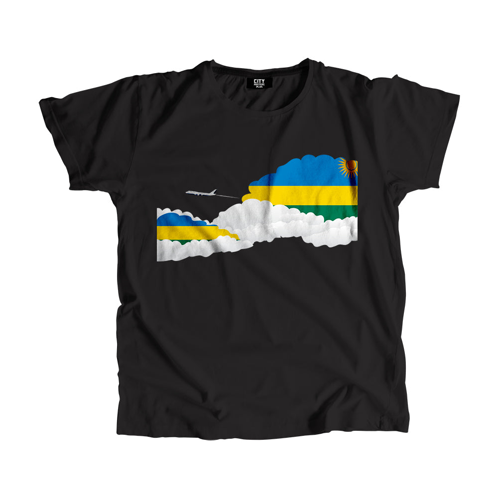 Rwanda Day Clouds Men Unisex T-Shirt
