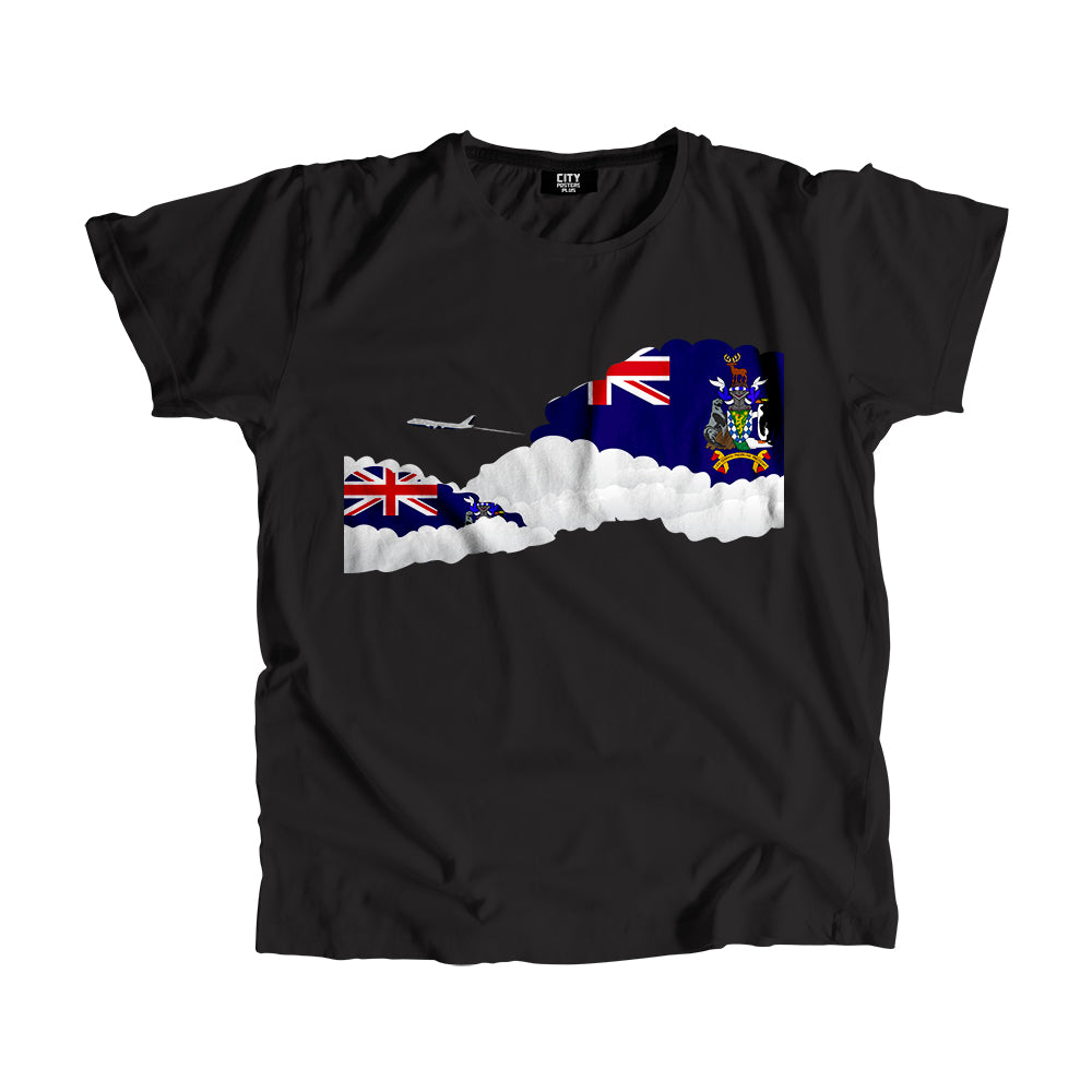 South Georgia and the South Sandwich Islands Day Clouds Men Unisex T-Shirt
