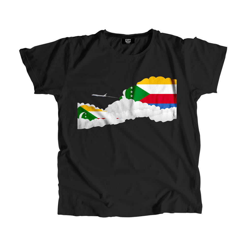 Comoros Day Clouds Men Unisex T-Shirt