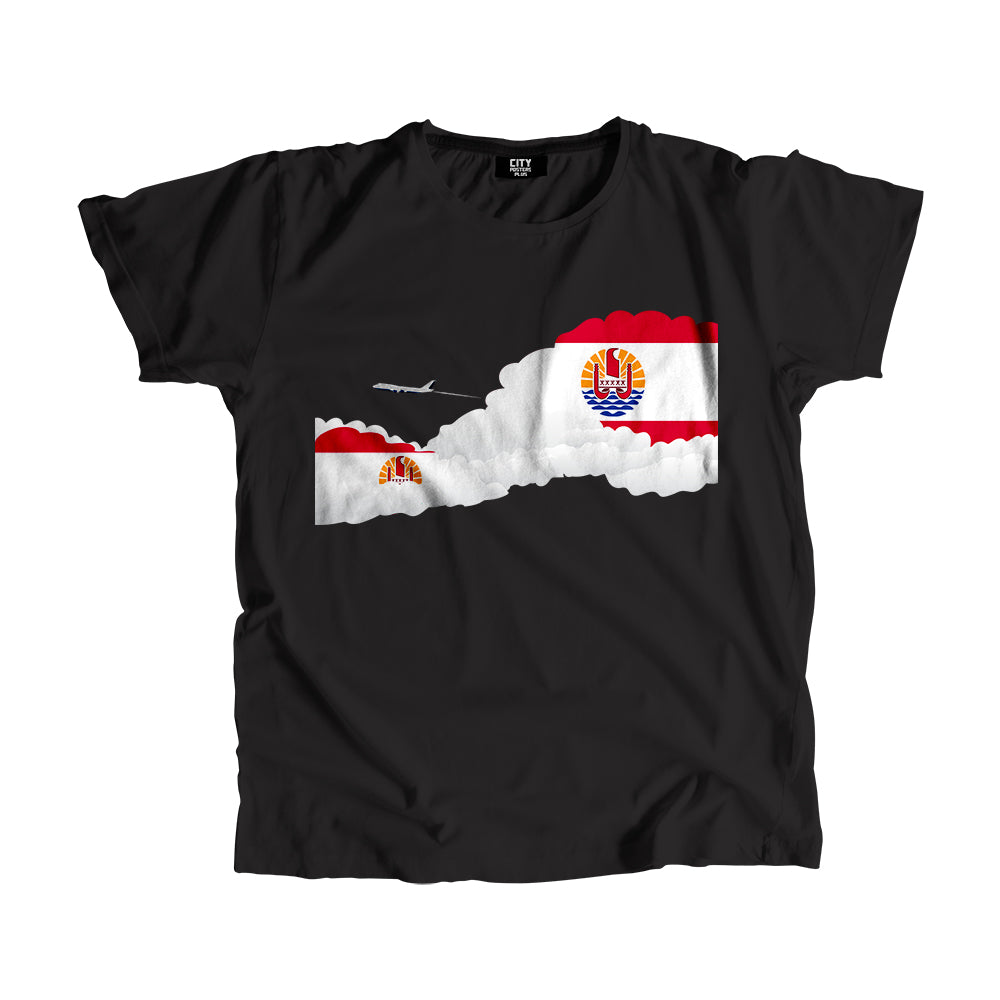 French Polynesia Day Clouds Men Unisex T-Shirt