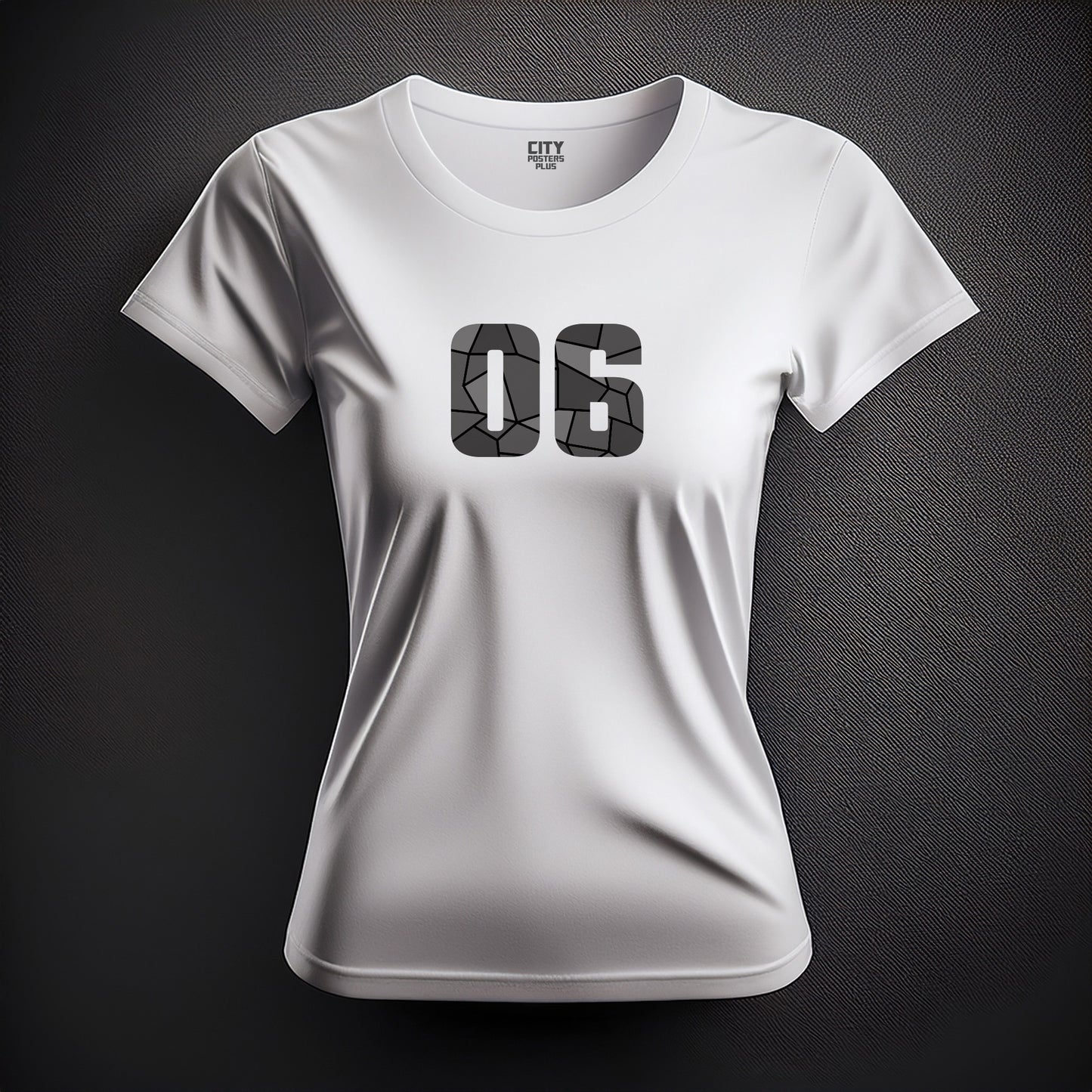 06 Number Women T-Shirt (White)