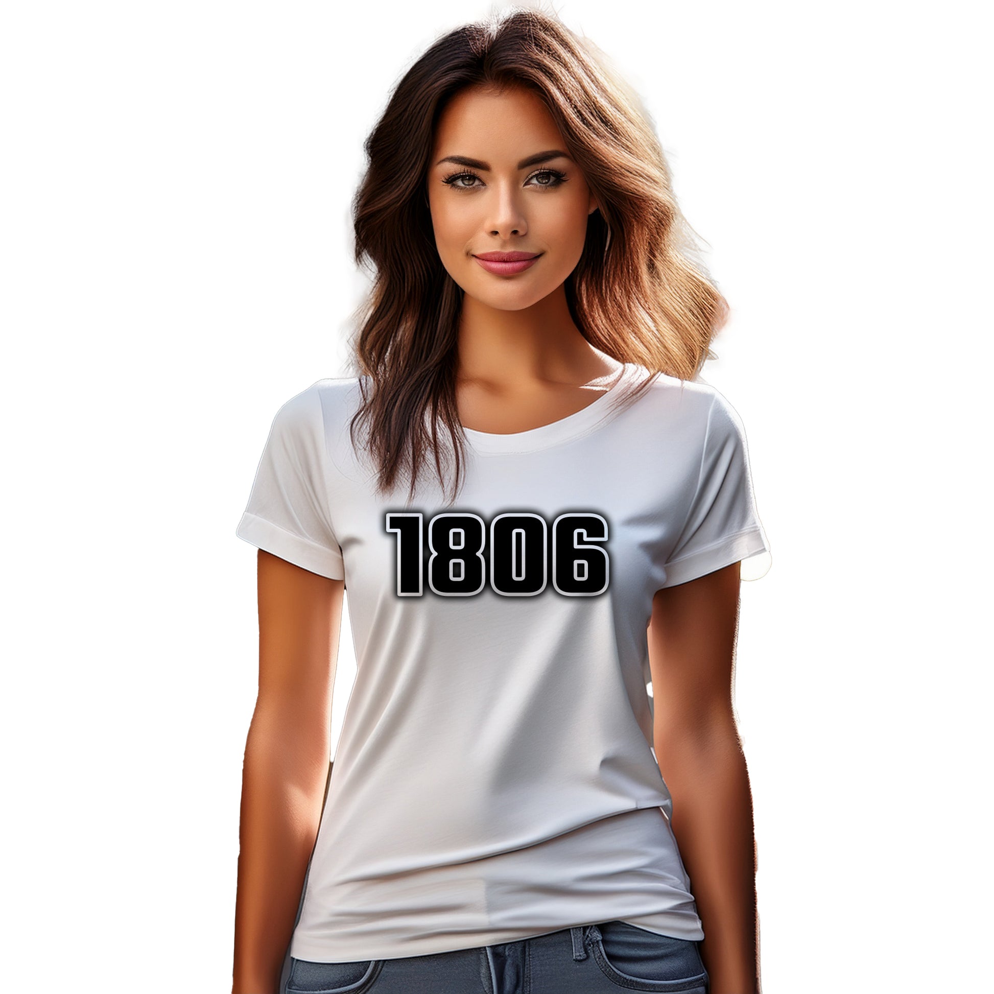 1806 Year Women T-Shirt (White)