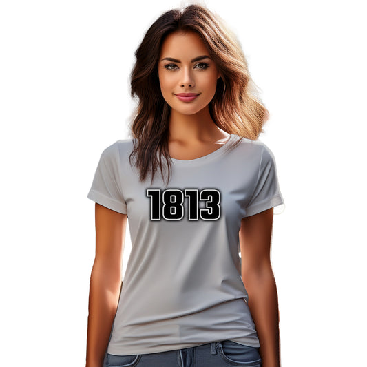 1813 Year Women T-Shirt (Melange Grey)