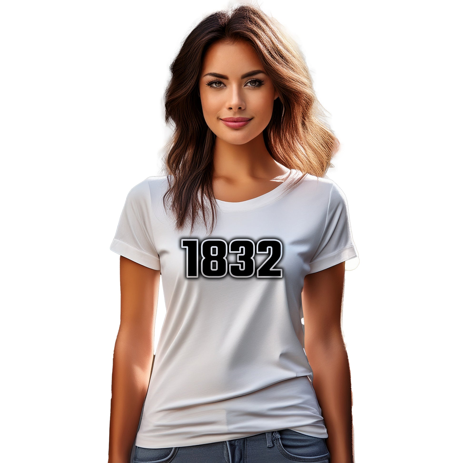 1832 Year Women T-Shirt (White)