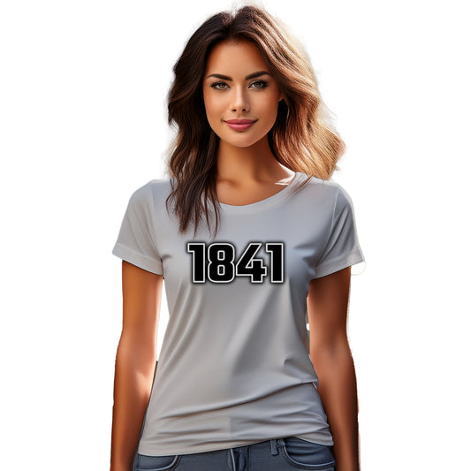 1841 Year Women T-Shirt (Melange Grey)