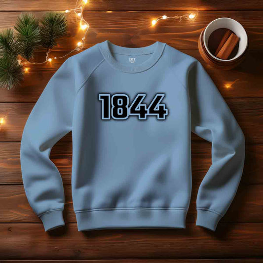 1844 Year Men Unisex Sweatshirt (Baby Blue)