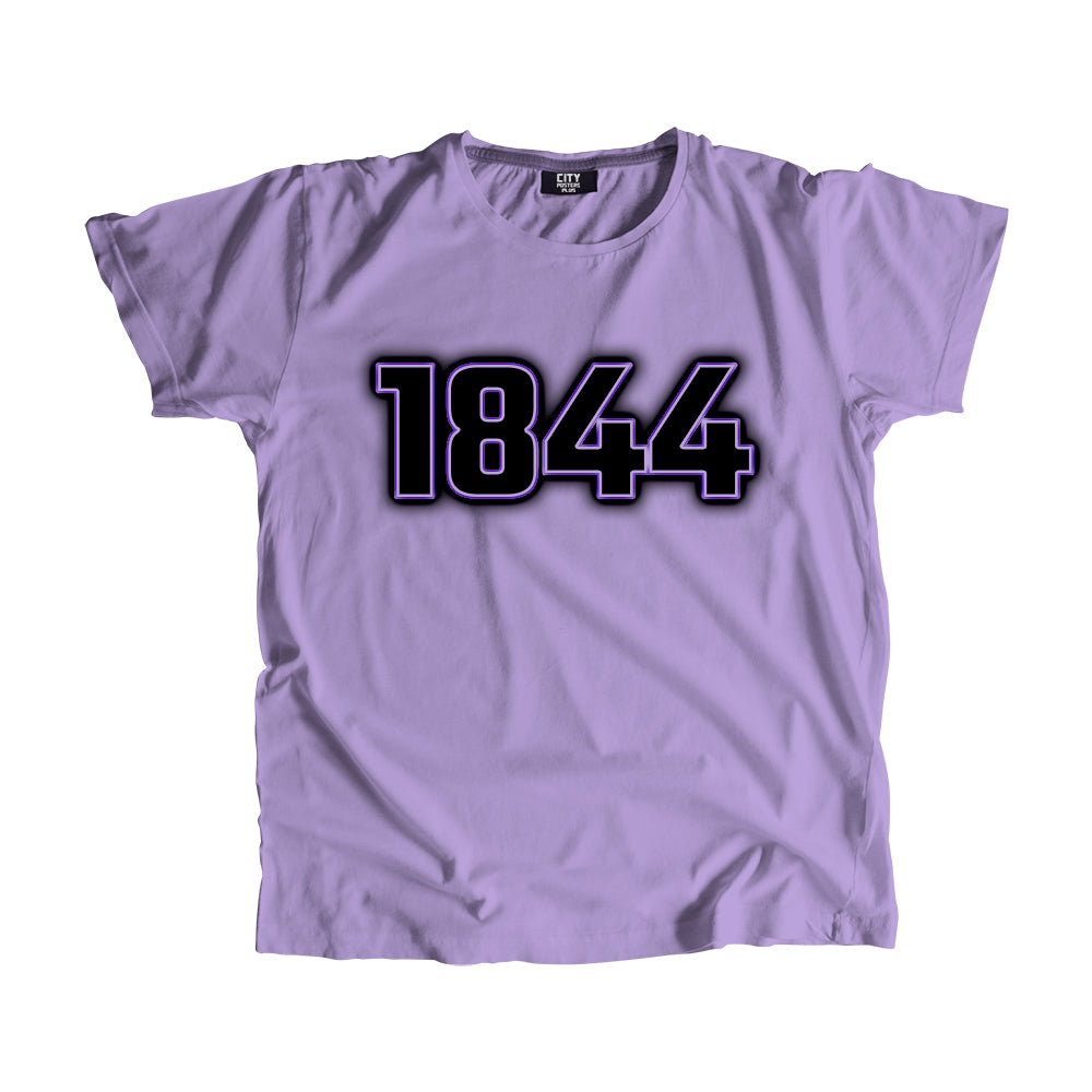 1844 Year Men Unisex T-Shirt (Iris Lavender)