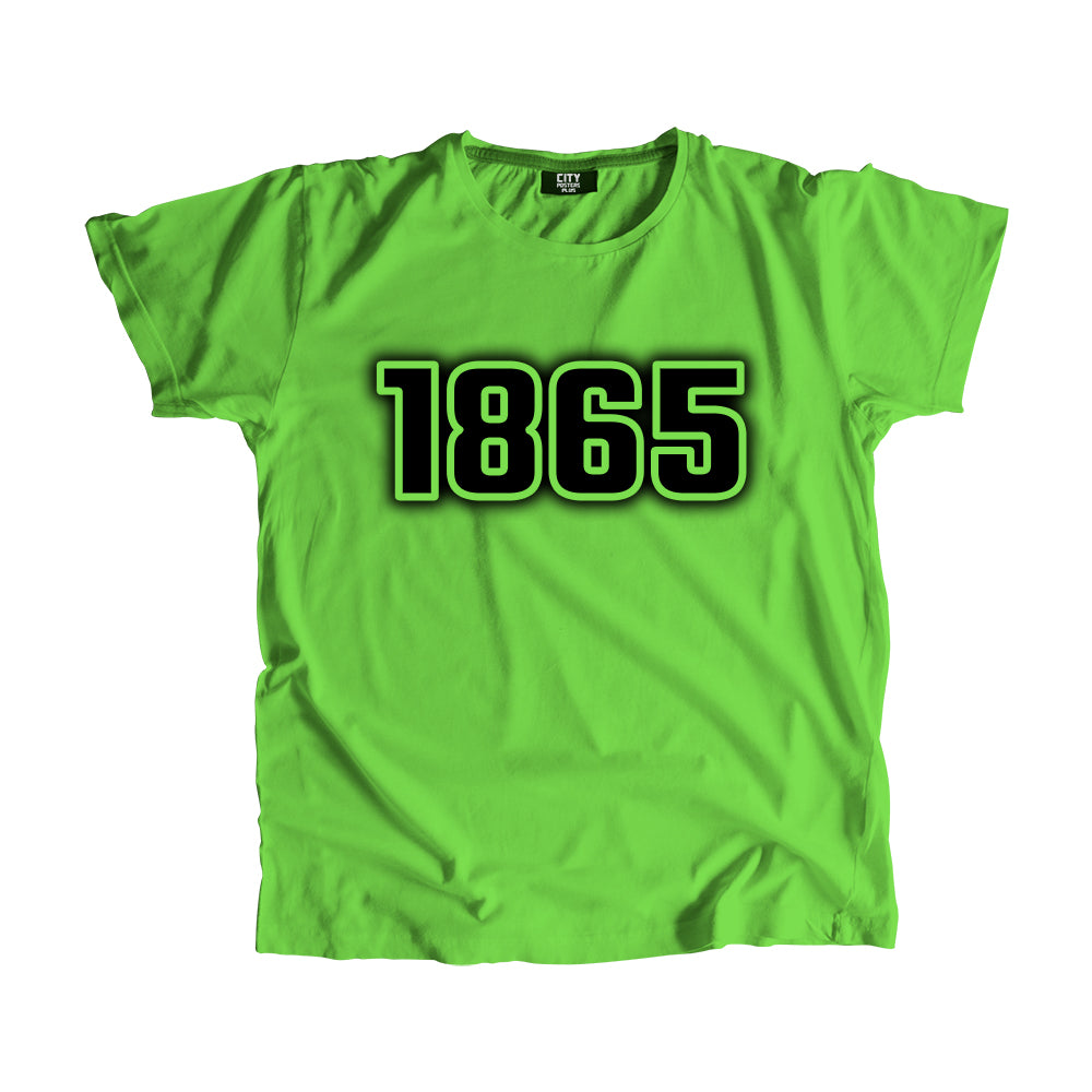1865 Year Men Unisex T-Shirt (Liril Green)