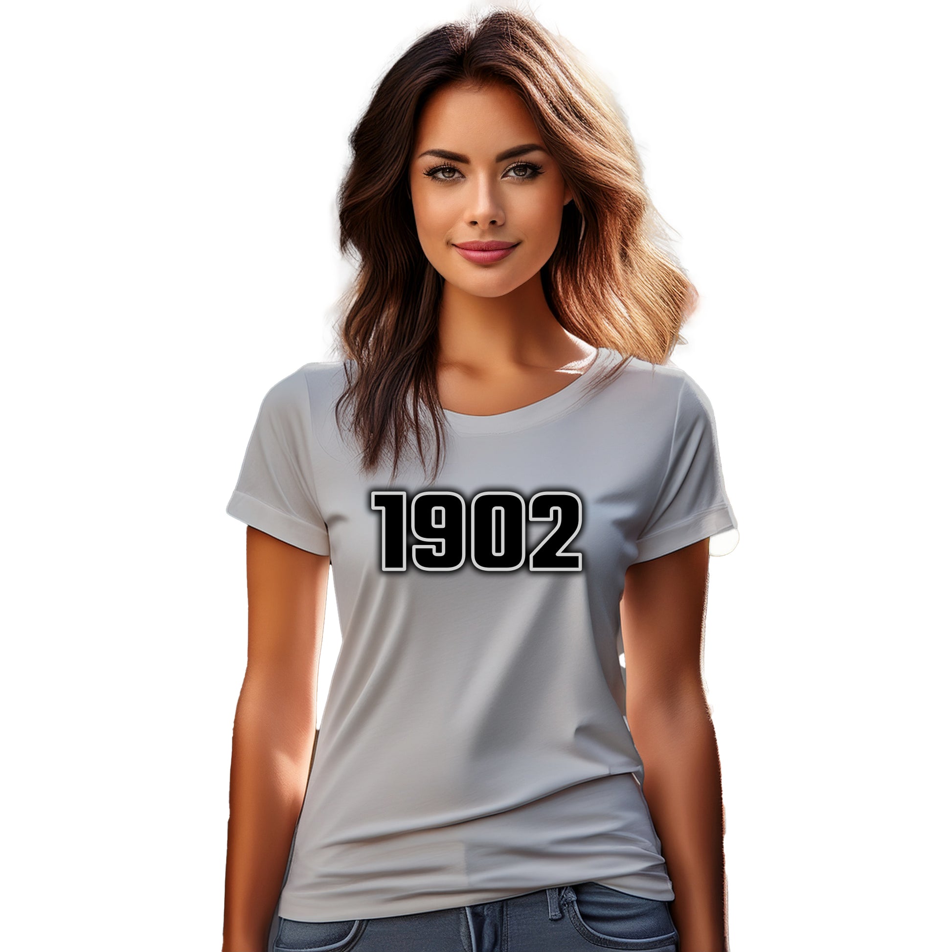 1902 Year Women T-Shirt (Melange Grey)