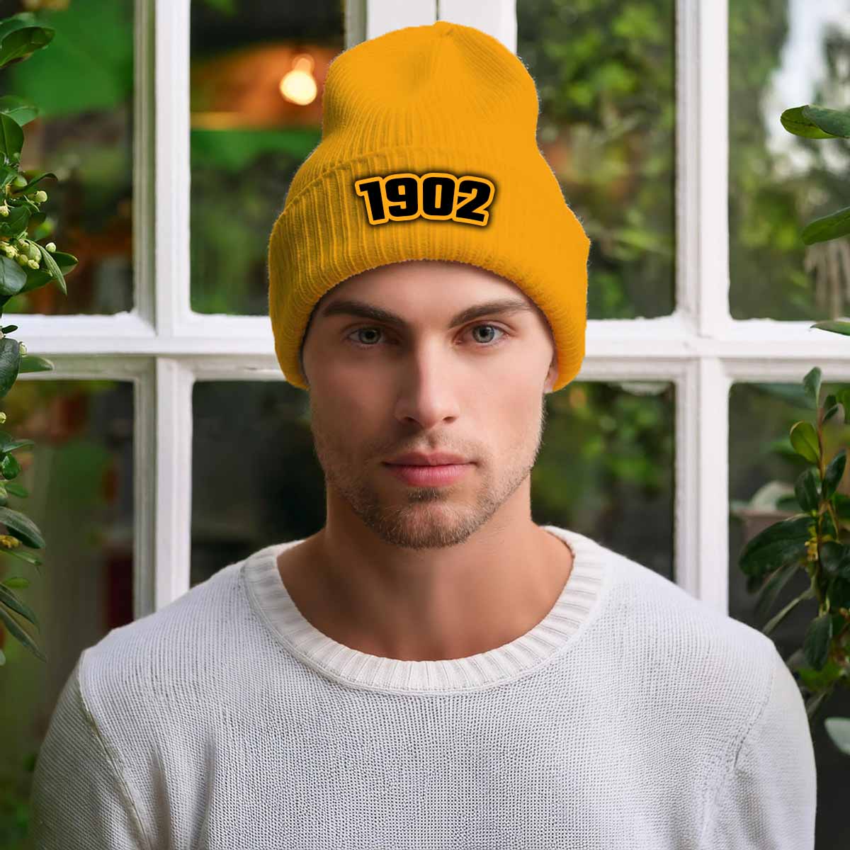 Beanies Plus 1902 Year Cuffed Beanie (Gold)