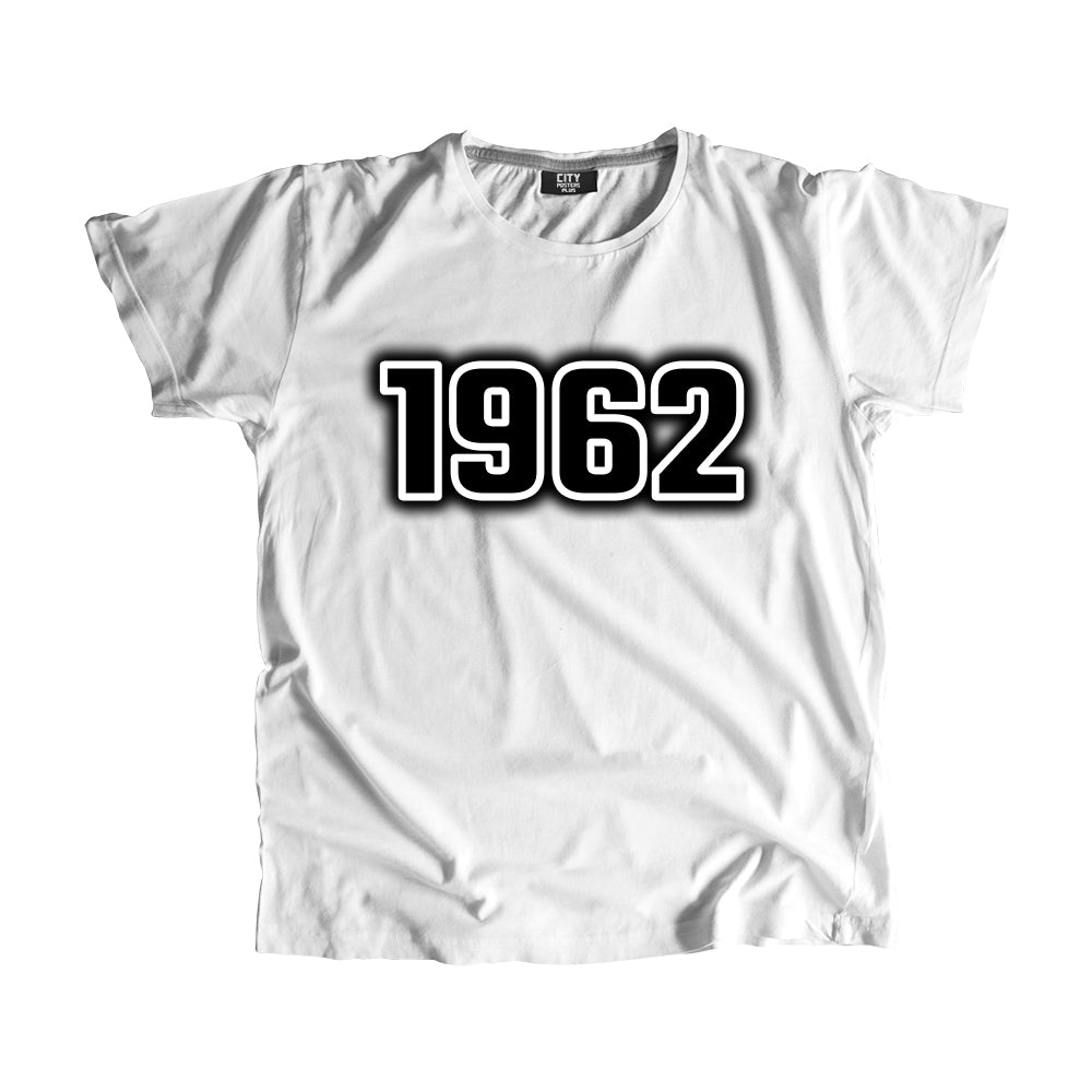 1962 Year Men Unisex T-Shirt (White)
