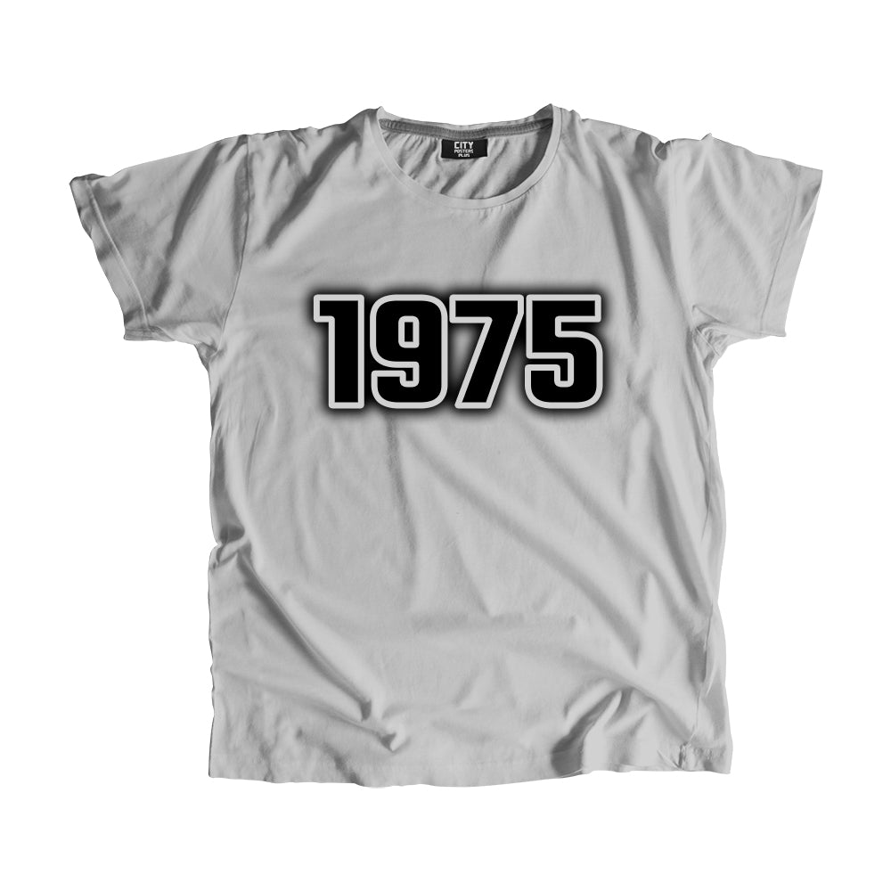1975 Year Men Unisex T-Shirt (Melange Grey)