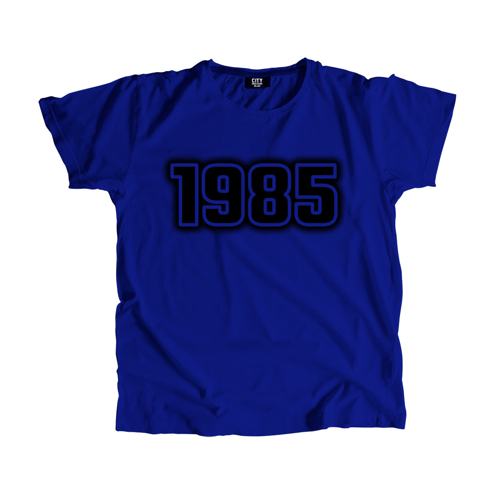 1985 Year Men Unisex T-Shirt (Royal Blue)