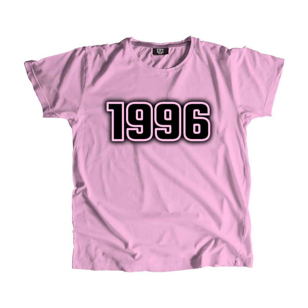 1996 Year Men Unisex T-Shirt (Light Pink)