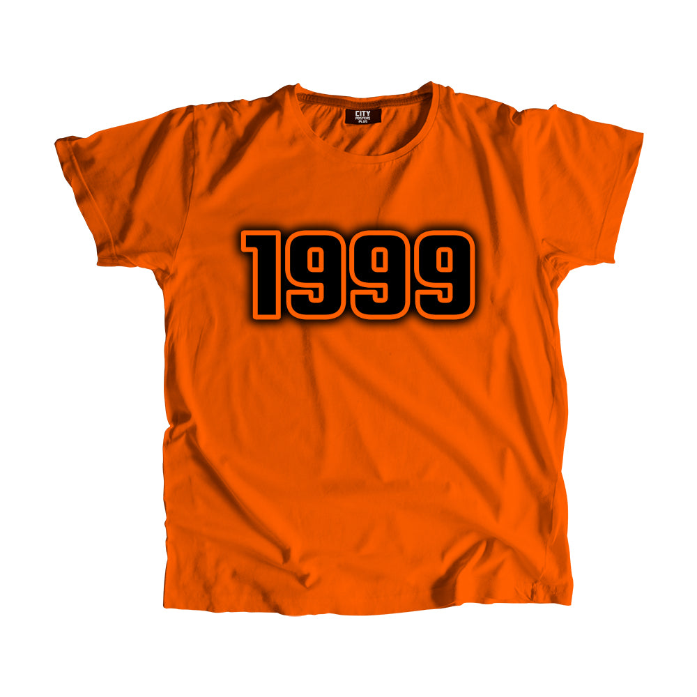 1999 Year Men Unisex T-Shirt (Orange)