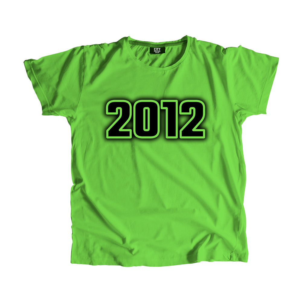 2012 Year Men Unisex T-Shirt (Liril Green)