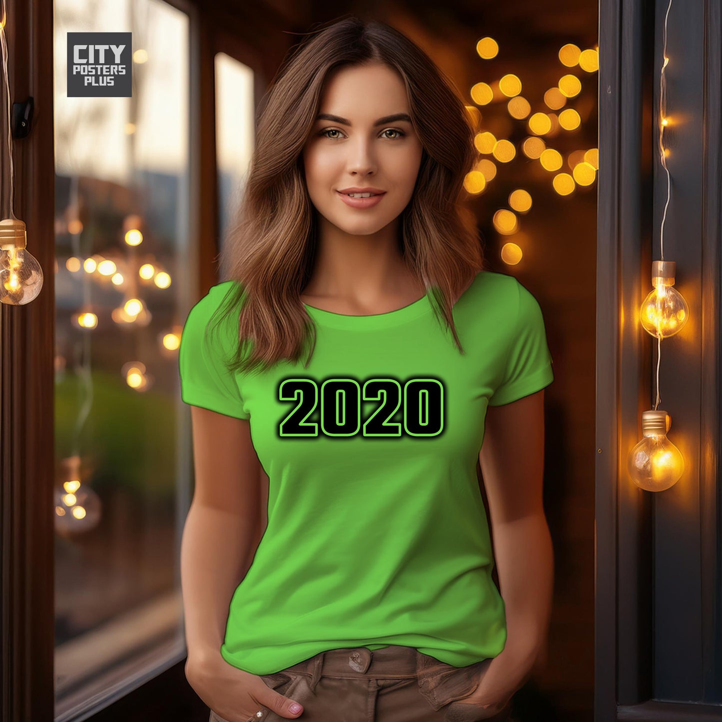 2020 Year Women T-Shirt (Liril Green)