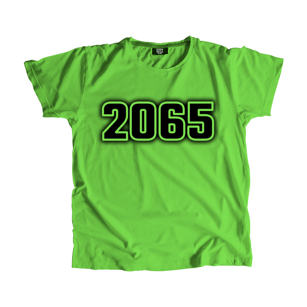 2065 Year Men Unisex T-Shirt (Liril Green)