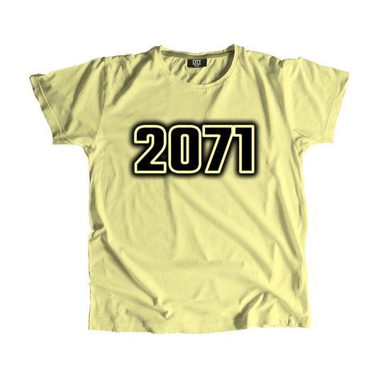 2071 Year Men Unisex T-Shirt (Butter Yellow)