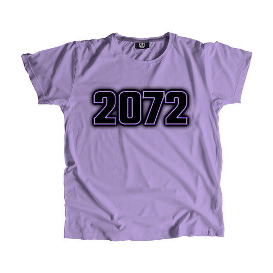 2072 Year Men Unisex T-Shirt (Iris Lavender)