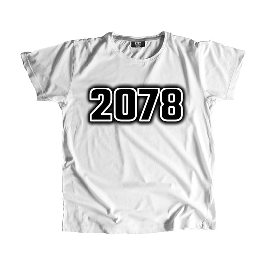 2078 Year Men Unisex T-Shirt (White)