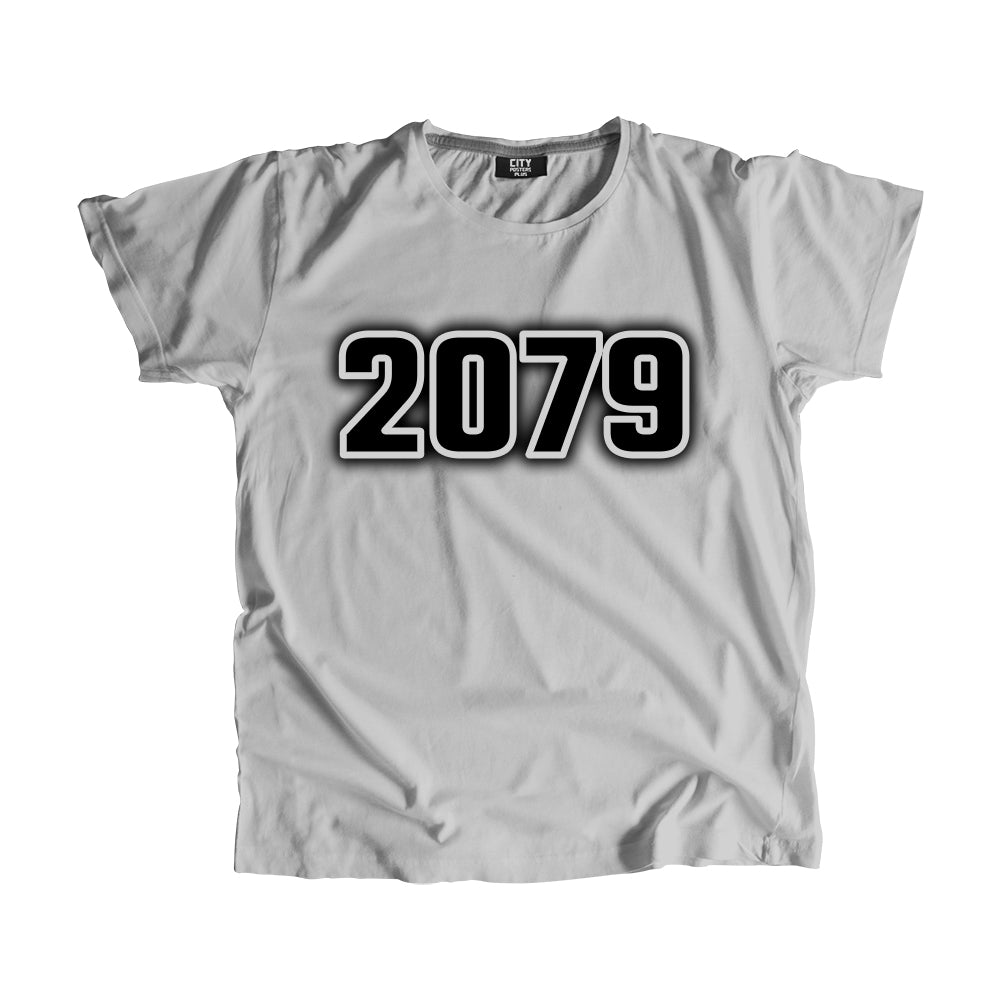 2079 Year Men Unisex T-Shirt (Melange Grey)
