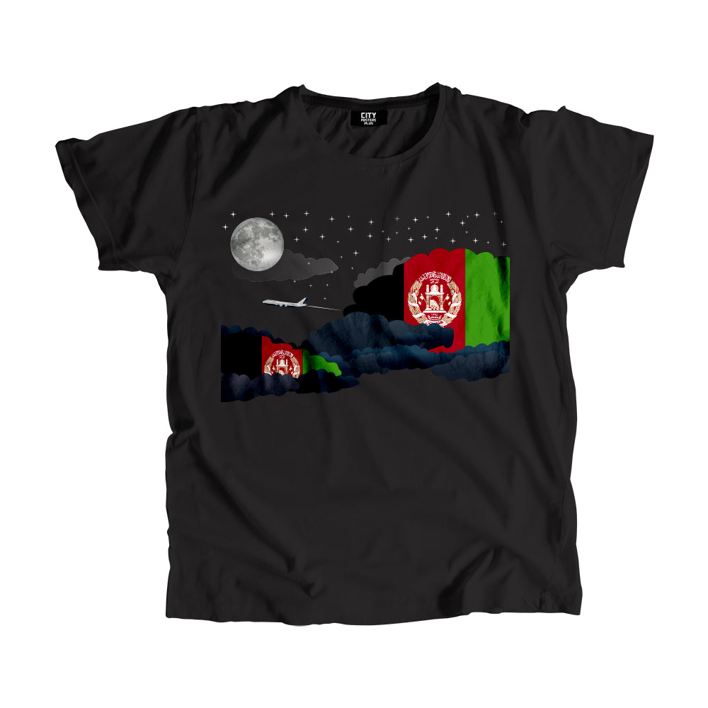 Afghanistan Night Clouds Men Unisex T-Shirt